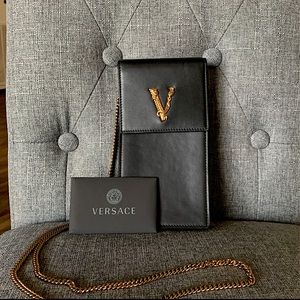 Versace Virtus Phone Holder Cross Body